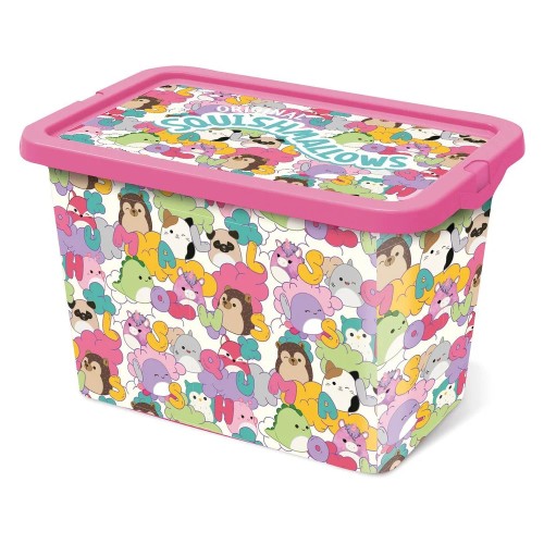 Squishmallows Pluffy plastic storage box 7 L