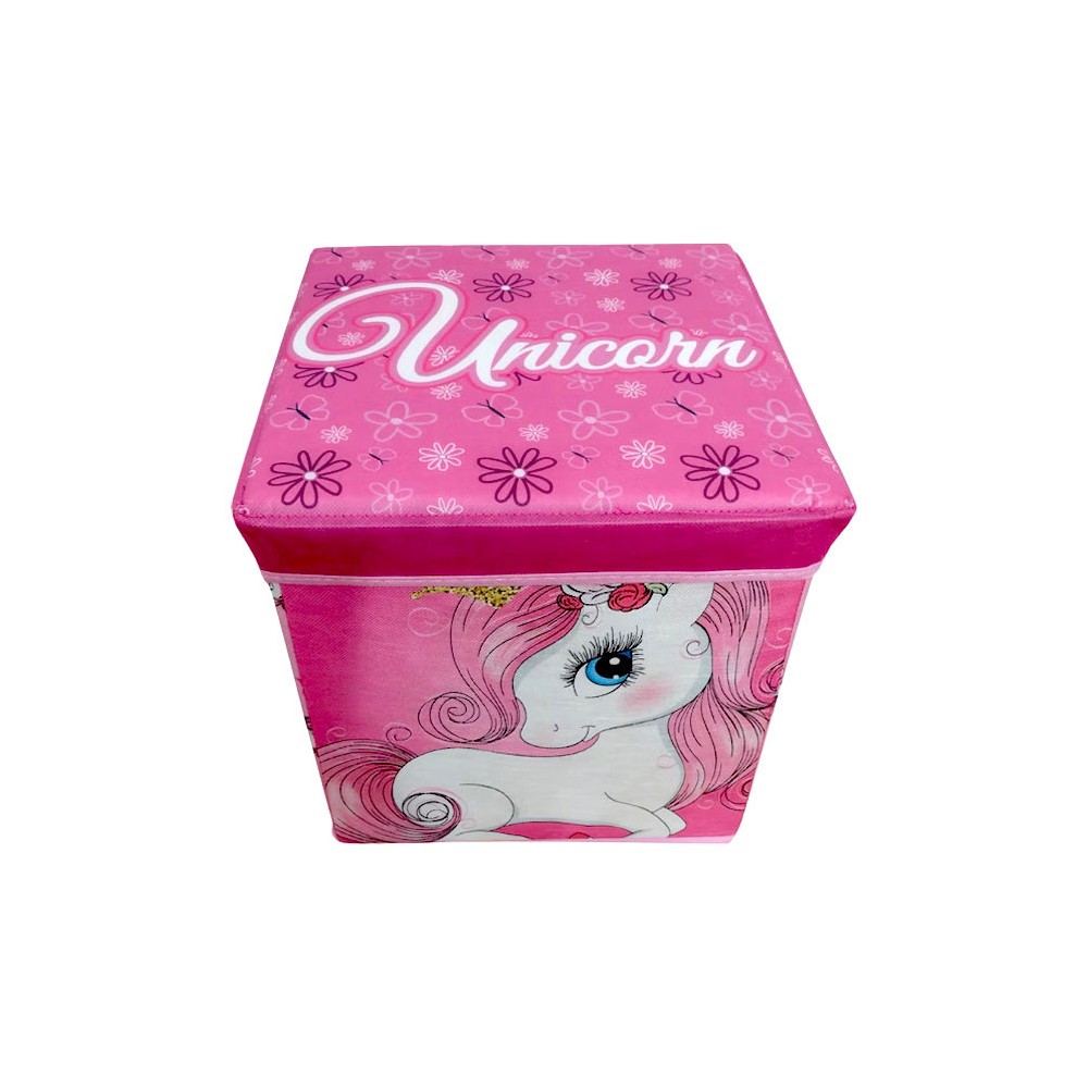 Unicorn Princess toy storage 30×30×30 cm