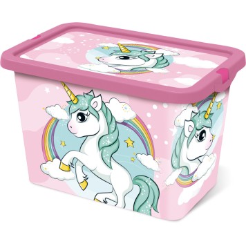 Unicorn Range plastic storage box 7 L