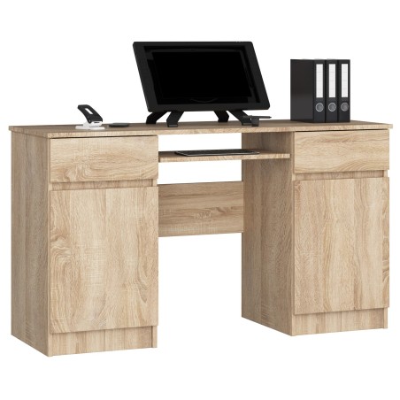 BIURKO CLP A5 2D 2SZ PK DĄB SONOMA