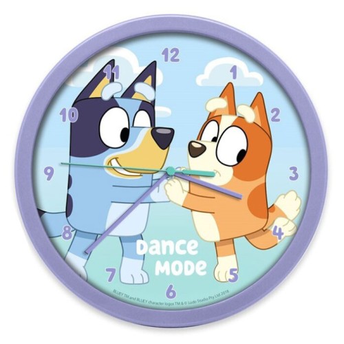 Bluey Dance Mode wall clock 25 cm
