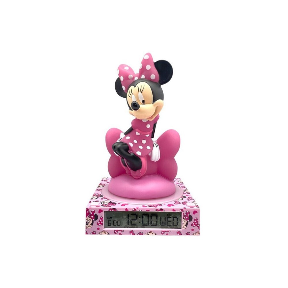 Disney Minnie  Chic 3D night lamp and alarm clock