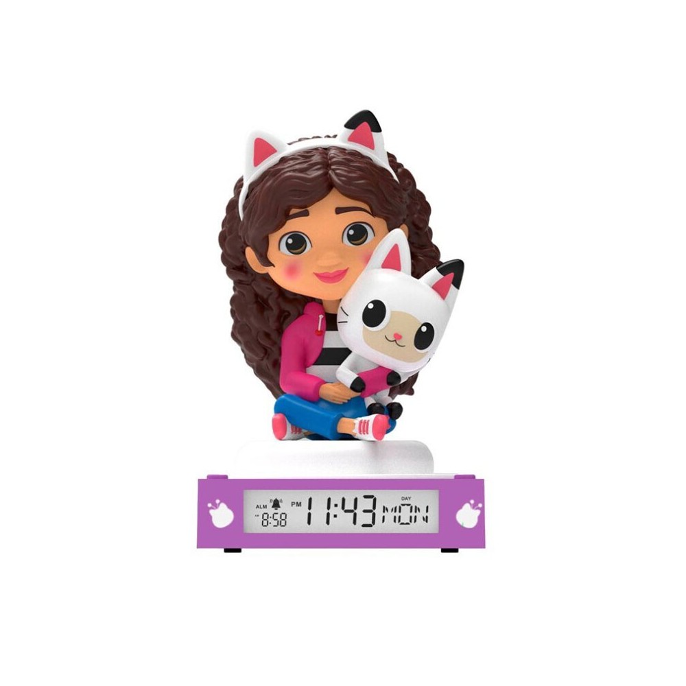 Gabby's Dollhouse Smoothie Land 3D Night Lamp and Alarm Clock