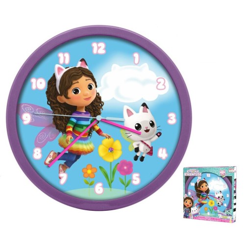 Gabby's Dollhouse wall clock 25 cm