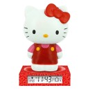 Hello Kitty Red 3D Night Lamp and Alarm Clock