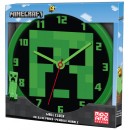 Minecraft Green wall clock 25 cm