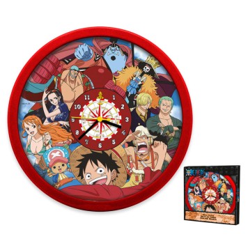 One Piece Crowd wall clock 25 cm