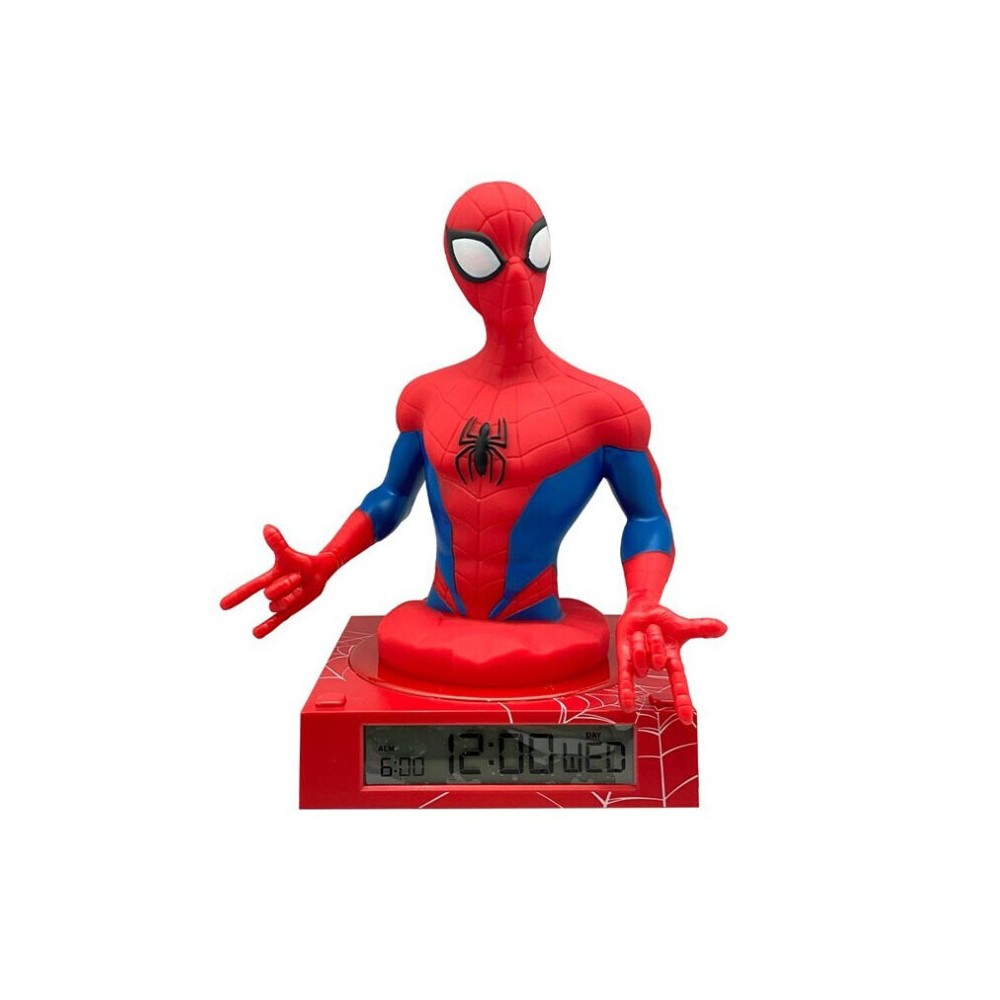 Spiderman 3D Night Lamp and Alarm Clock