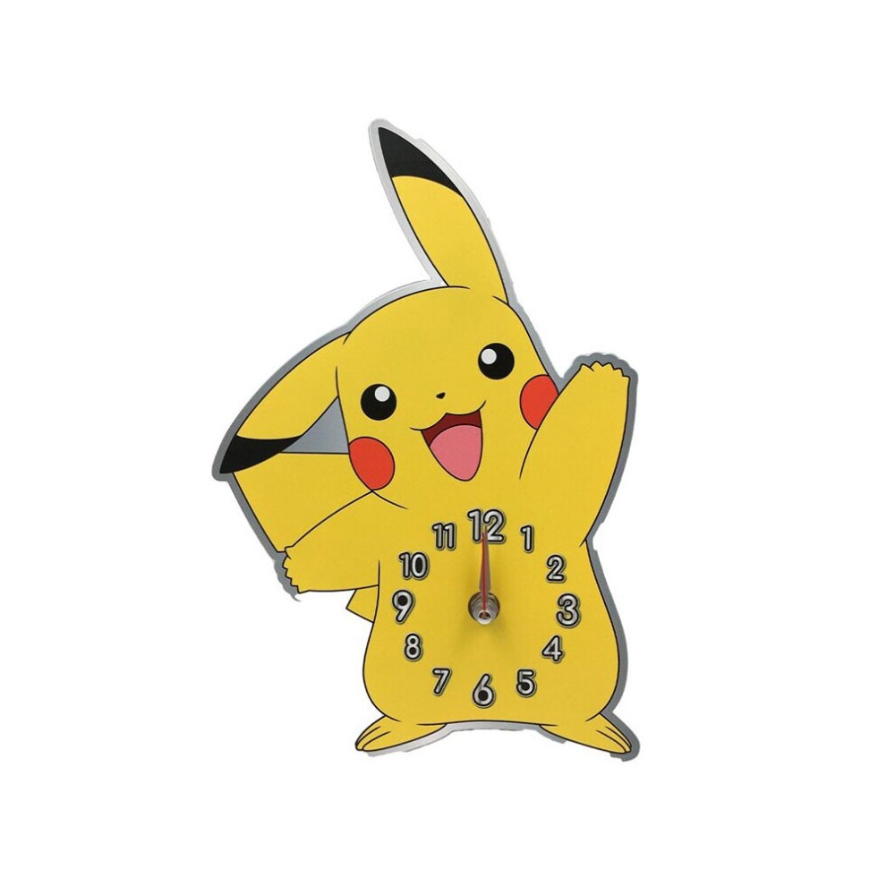 Pokémon Pika 3D metal wall clock 27 cm