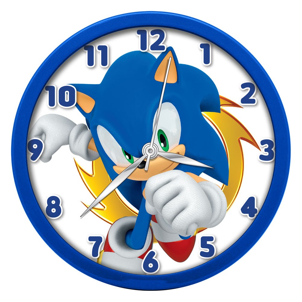 Sonic the Hedgehog wall clock 25 cm