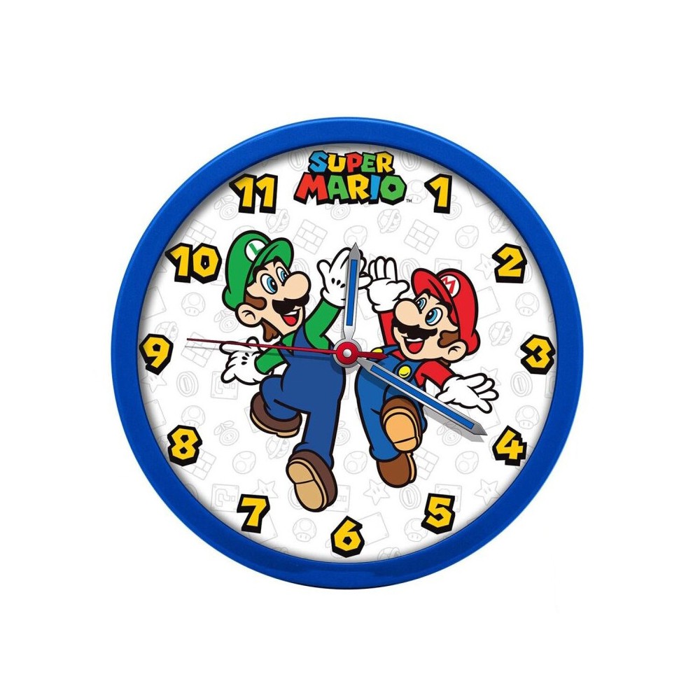 Super Mario Victory wall clock 25 cm