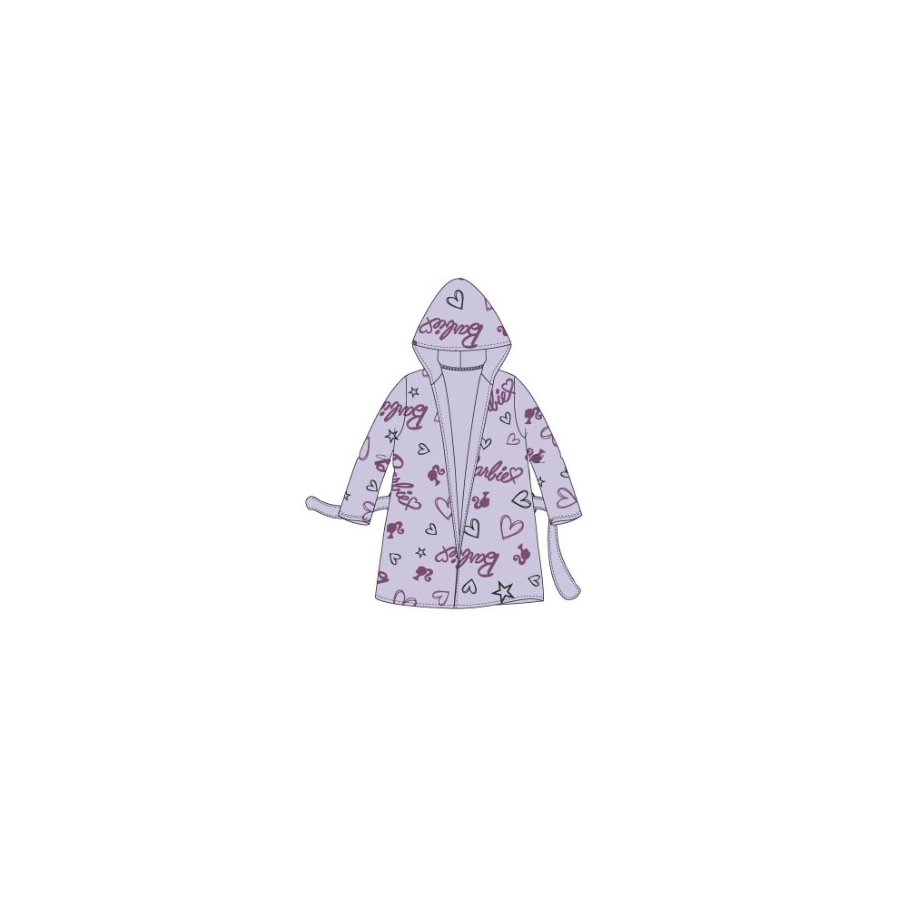 Barbie Love children's robe 4 - 10 years / 104 - 140 cm