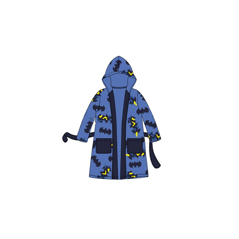 Batman Blue children's robe 3-8 years