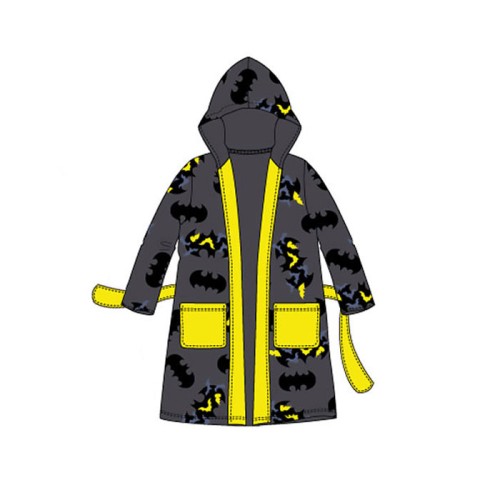 Batman Grey children's bathrobe 3-8 years