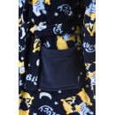 Bluey Navy Night children's robe 3 - 6 years / 98 - 116 cm