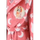 Bluey Pink children's bathrobe 3 - 6 years / 98 - 116 cm