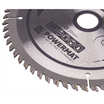 Tarcza widiowa do drewna 160x20 60z TDD-160x20x60Z