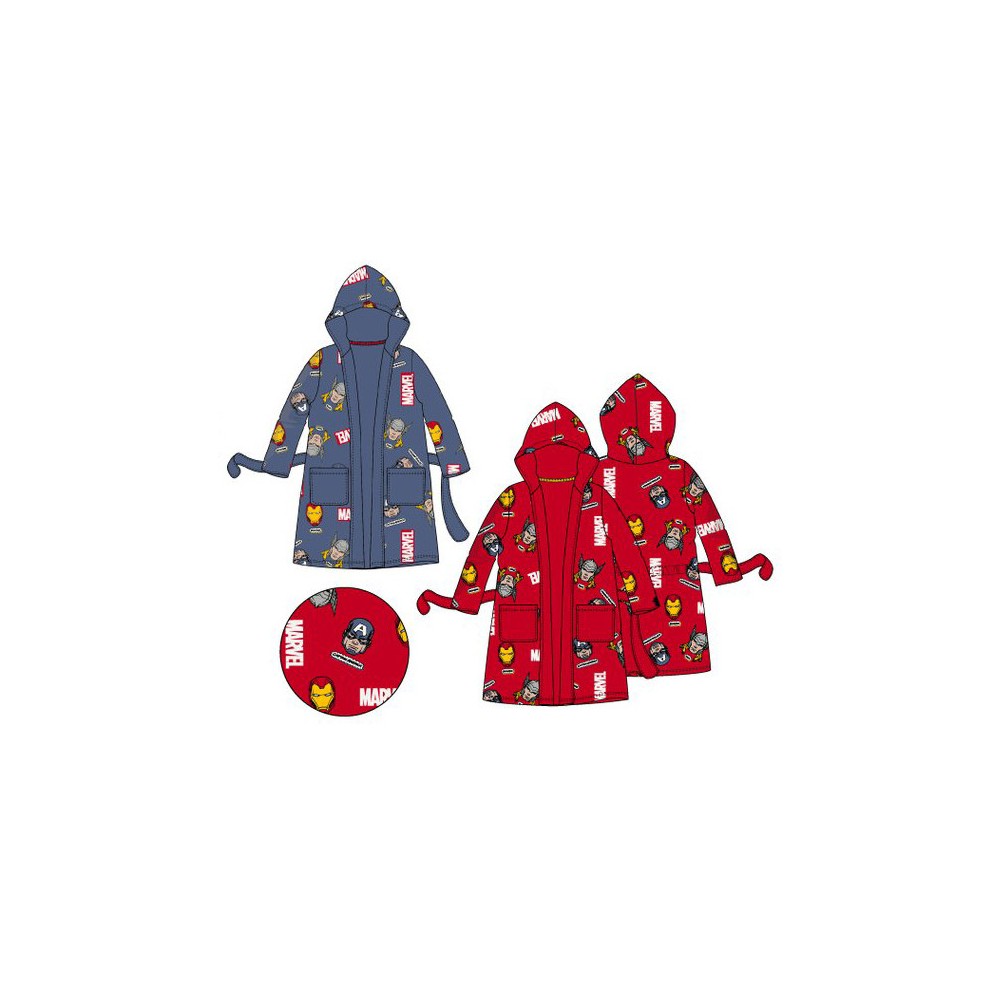 Avengers Marvel Kids Bathrobe 4-10 years