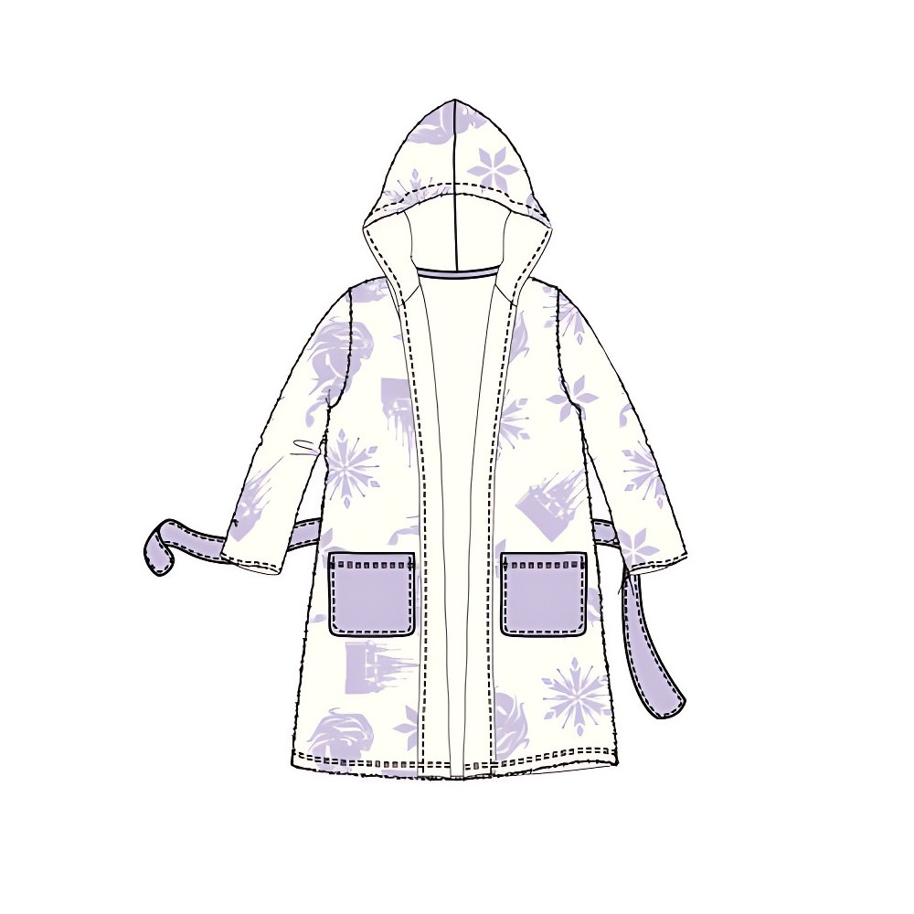 Disney Frozen Ice children's robe 4-8 years