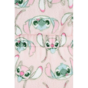 Disney Lilo and Stitch Alien Pink children's bathrobe 3-8 years