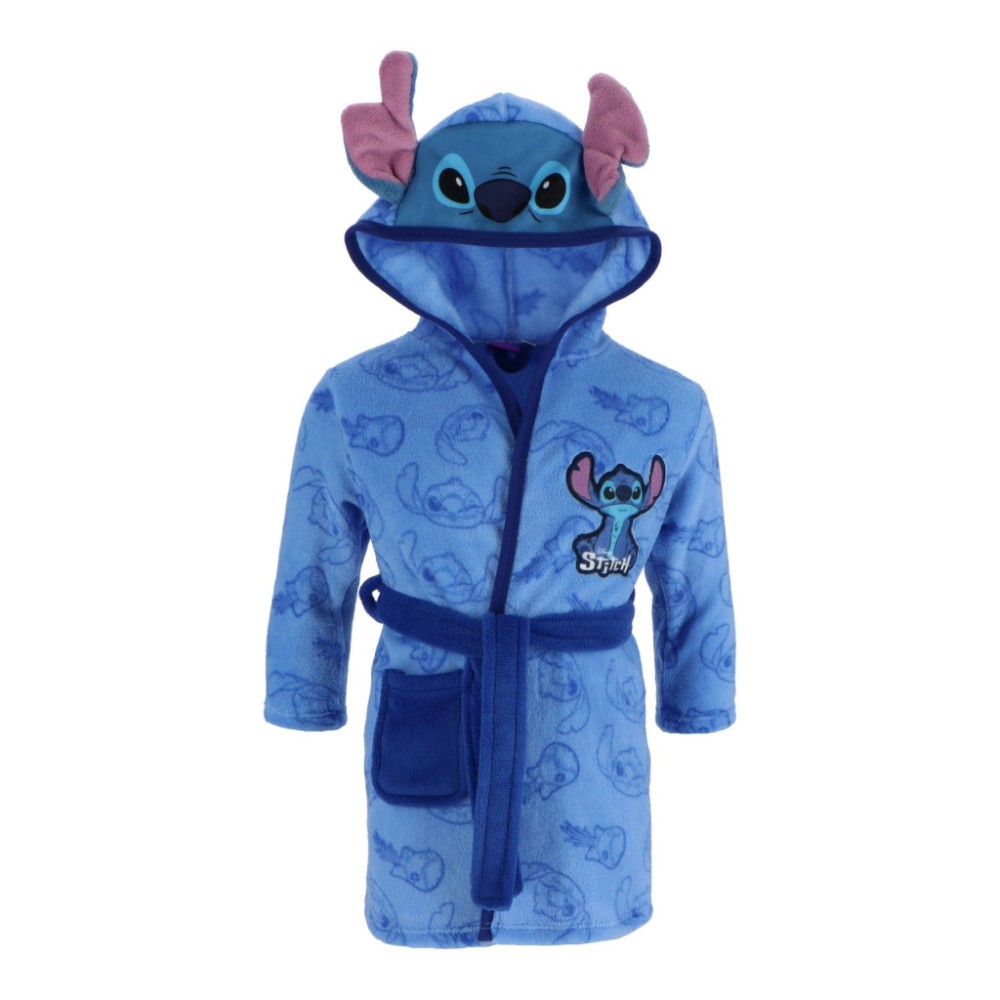 Disney Lilo and Stitch Blue children's robe 5 - 6 years / 110 - 116 cm