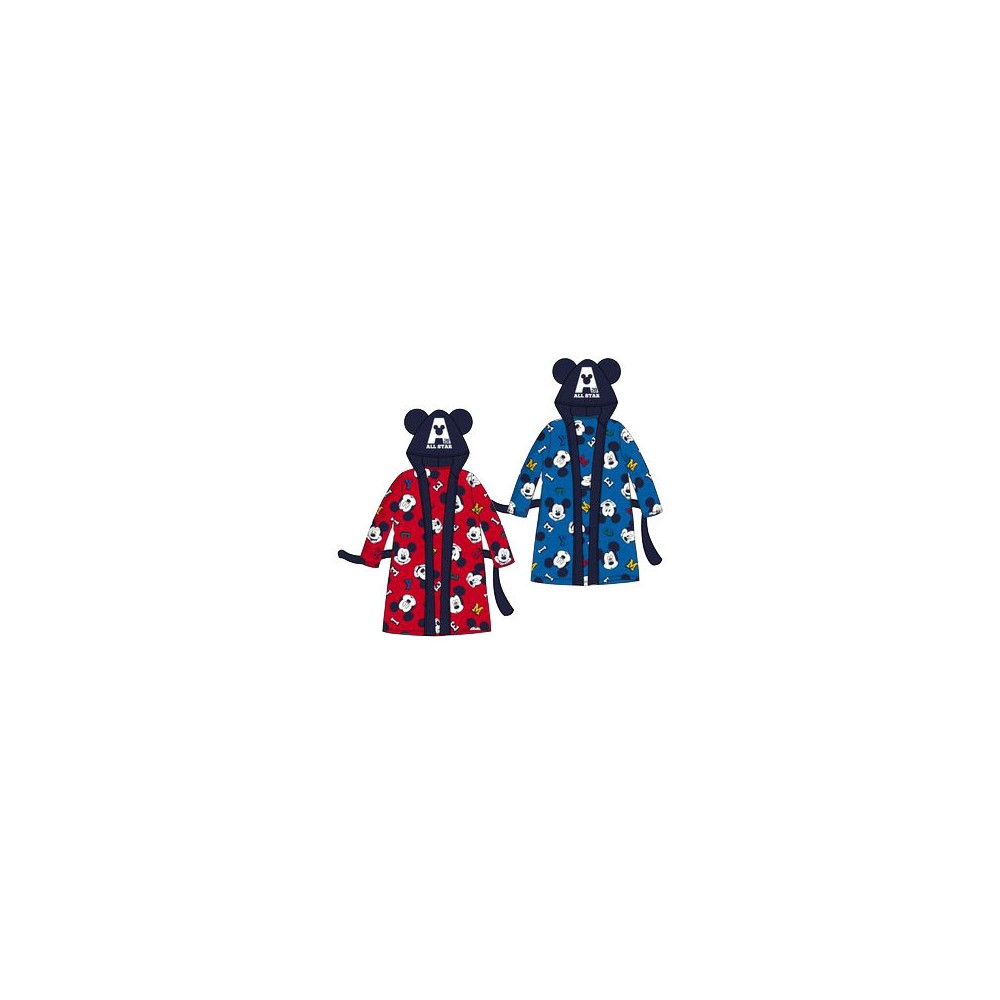 Disney Mickey  All Star children's bathrobe 3-8 years