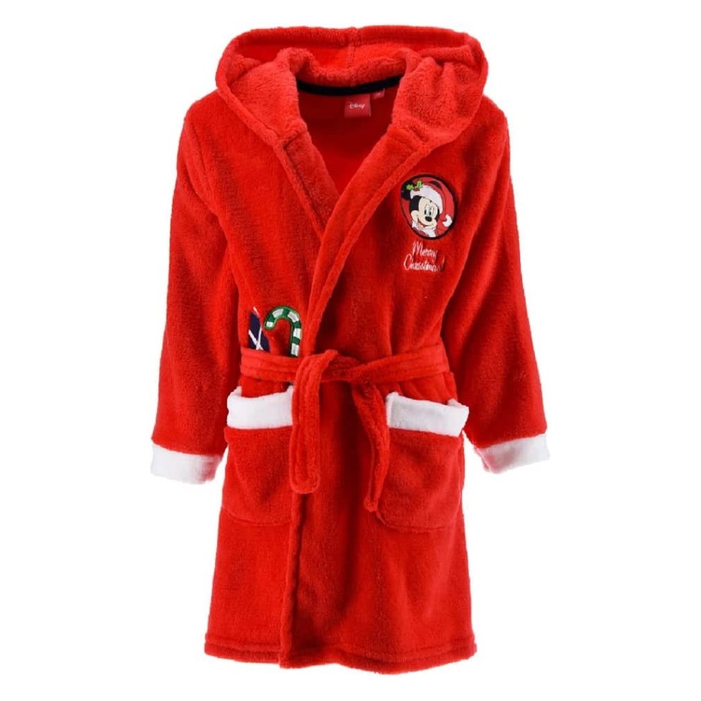 Disney Mickey  Christmas Children's Bathrobe 4 years