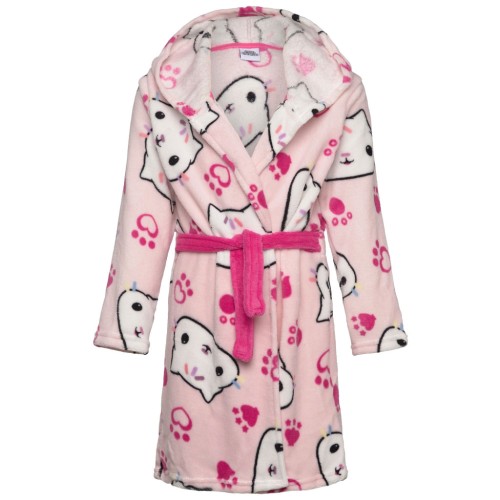Gabby's Dollhouse Cat children's robe 3-8 years