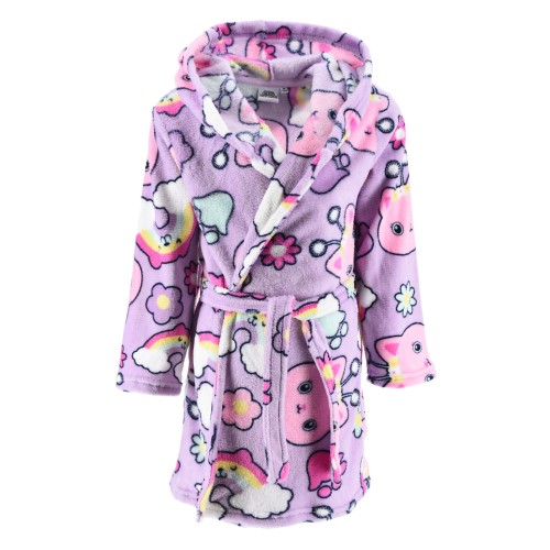 Gabby's Dollhouse Rainbow Cat children's robe 3-8 years