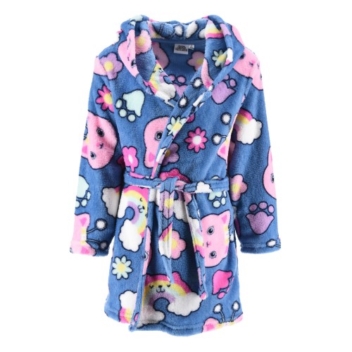 Gabby's Dollhouse Rainbow kids bathrobe 4 years / 104 cm