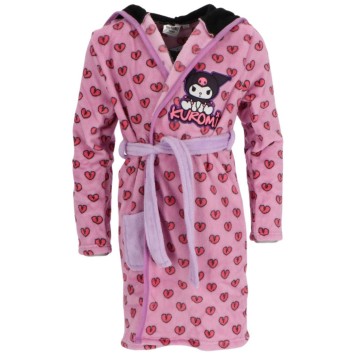 Hello Kitty Kuromi children's bathrobe 5 - 6 years / 110 - 116 cm