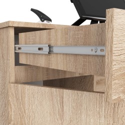 BIURKO CLP A5 2D 2SZ PK DĄB SONOMA