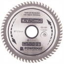 Tarcza widiowa do drewna 125x22.2 60z TDD-125x22.2x60Z