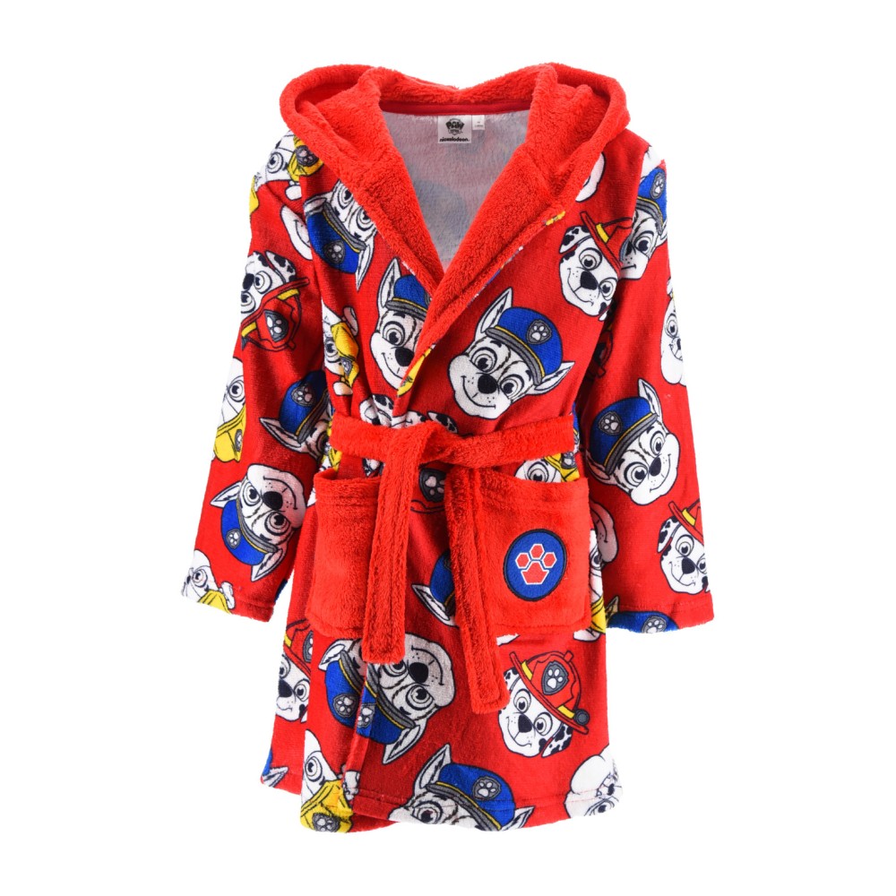 Paw Patrol Red Woof children's bathrobe 3-6 years