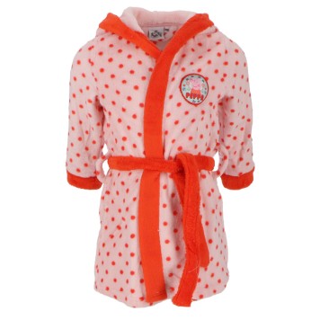 Peppa Pig Pink Polka Child bathrobe 3 - 4 years / 98 - 104 cm