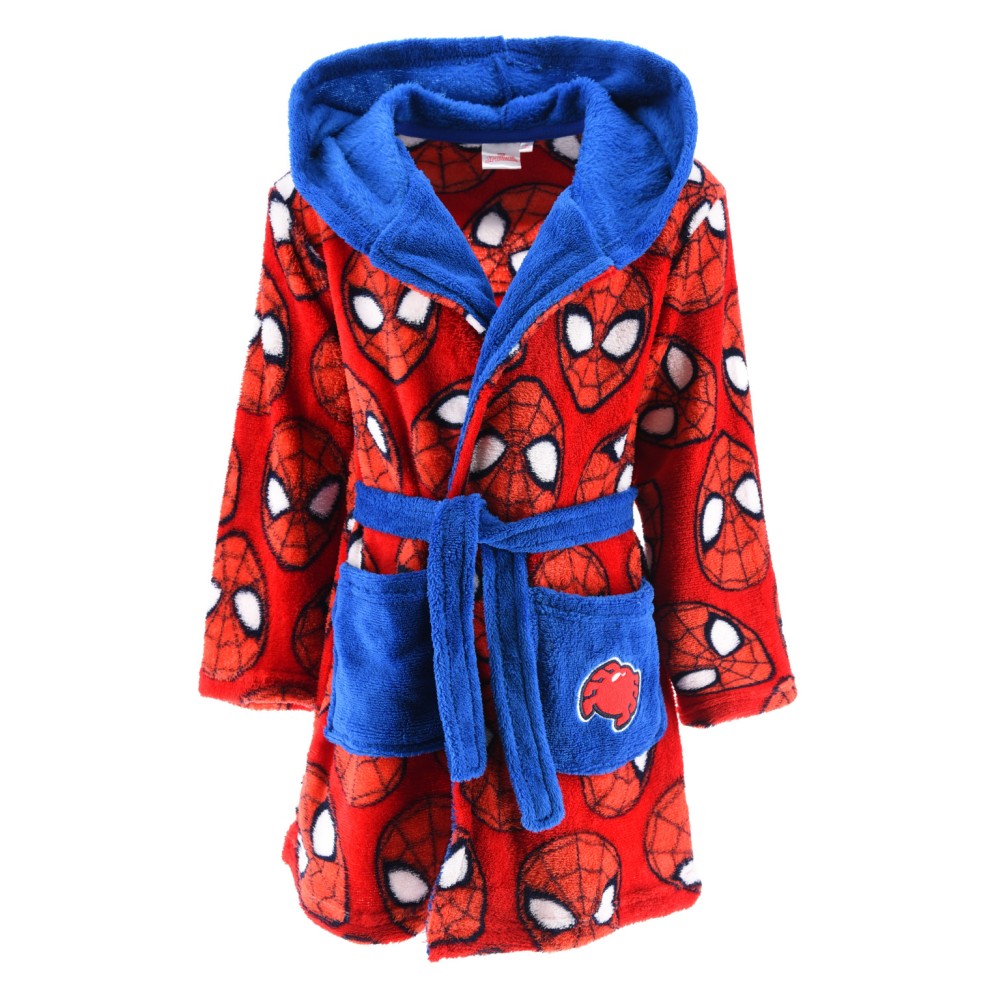 Spiderman Eyes children's bathrobe 3-8 years