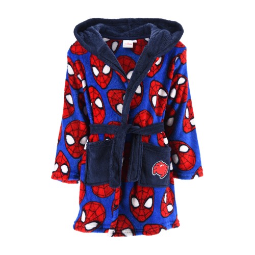 Spiderman Navy children's bathrobe 3-8 years
