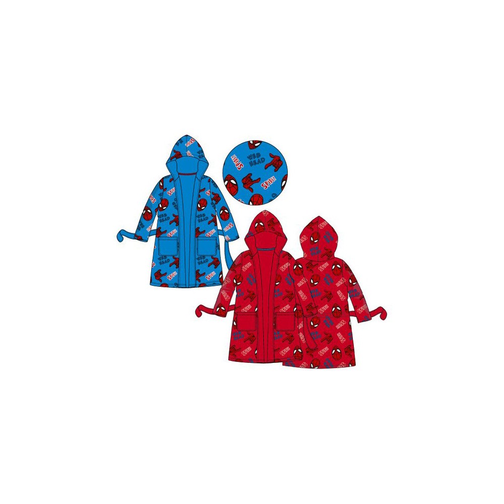 Spiderman Web children’s bathrobe 3-8 years