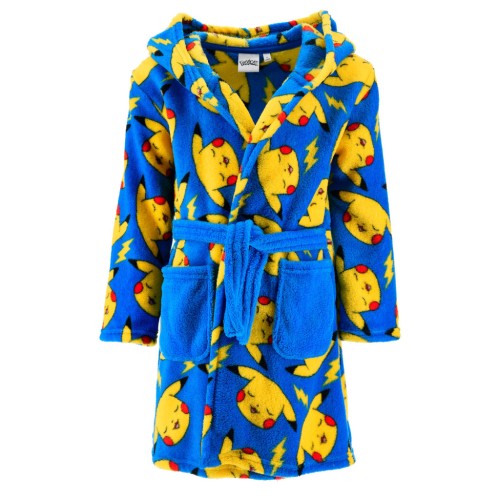 Pokémon Thunder Blue children's bathrobe 4 - 12 years / 104 - 152 cm