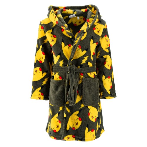 Pokémon Thunder Grey children's bathrobe 4 - 12 years / 104 - 152 cm