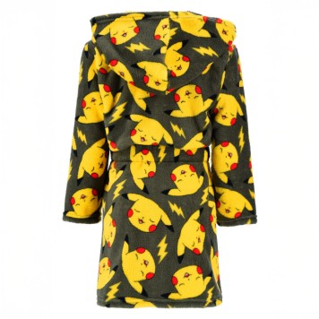 Pokémon Thunder Grey children's bathrobe 4 - 12 years / 104 - 152 cm