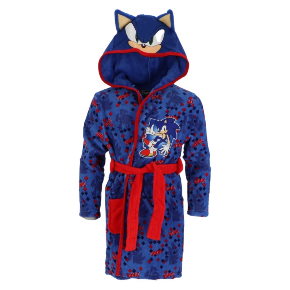 Sonic the Hedgehog Cool children's bathrobe 3 - 10 years / 98 - 140 cm