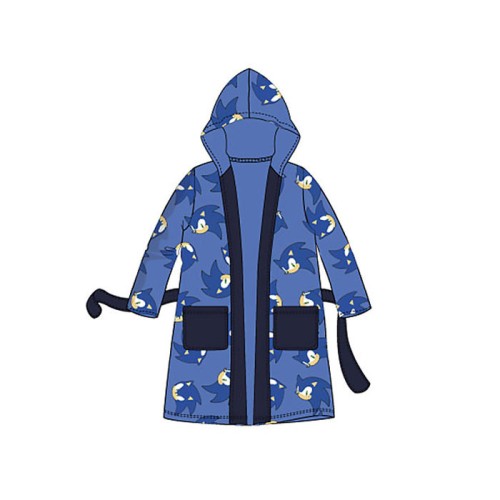 Sonic the Hedgehog Light Blue children's robe 3-8 years