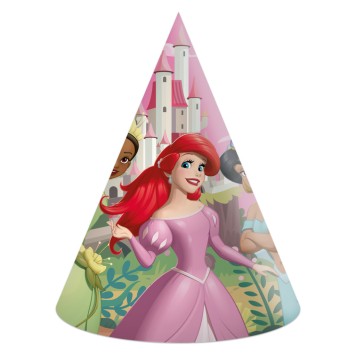 Disney Princess Create Your World party hat, 6 pcs FSC