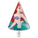 Disney Princess Ariel Curious Party Hat, Tricorn 6 pcs FSC