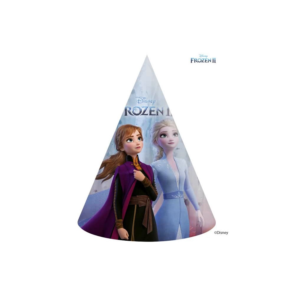 Disney Frozen Leaf party hat, paper hat 6 pcs