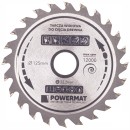 Tarcza widiowa do drewna 125x22.2 24z TDD-125x22.2x24Z