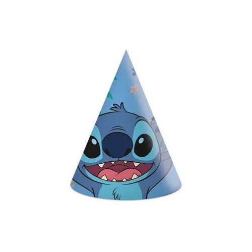 Disney Lilo and Stitch Angel party hat, chako 6 pcs FSC