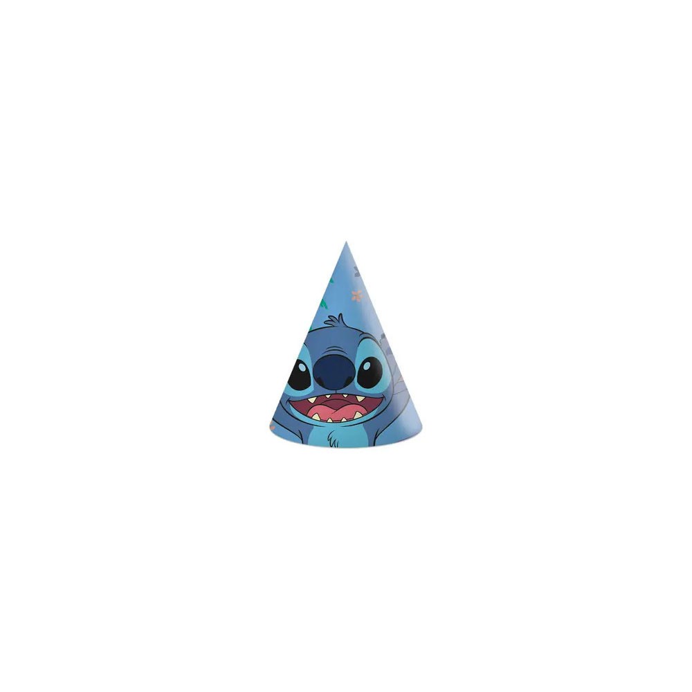 Disney Lilo and Stitch Angel party hat, chako 6 pcs FSC