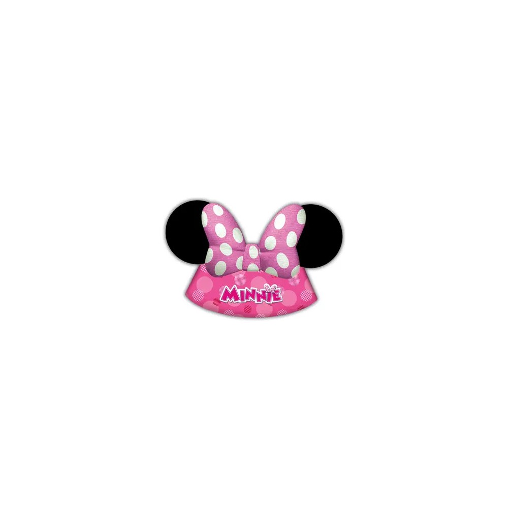 Disney Minnie  Junior party hat, shako 6 pcs